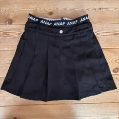 ANAP girl 黒 プリーツスカート