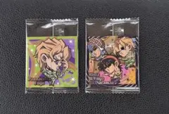 ジョジョの奇妙な冒険 シールウエハース 黄金の風 フーゴ ナランチャ ミスタ