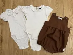 ロンパース・カバーオール 3点セット