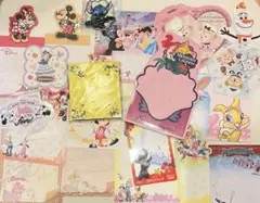 ディズニーメモ用紙　まとめて　14点