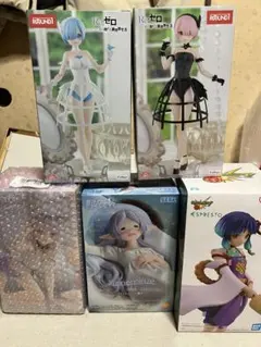 未開封 リゼロ プライズフィギュア まとめ売り 15点セット タイトーの最上級フィギュアブランド「AMP」が始動！『Re:ゼロ