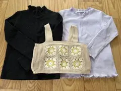 Samansa Mos2 Lagom トップス 3点セット 110