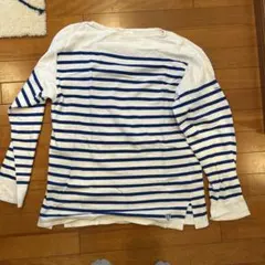 ORCIVAL オーバーサイズバスクシャツ/長袖Tシャツ/7/ネイビーストライプ