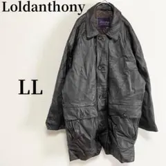Loldanthony ラムレザー ジャケット コート ブラック アメカジ