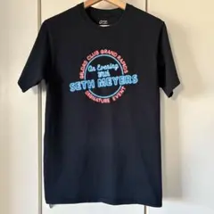 【アメリカ古着】 SETH MEYERS ロゴT 企業T グラフィックT ネオン