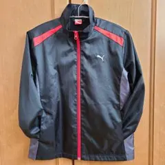 最終価格✨プーマ　ウインドブレーカー　140cm　 黒/赤　グレー