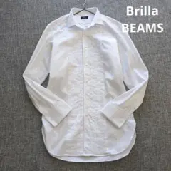 ビームス　ブリッラペルイルグスト　ウイングカラーシャツ　未使用に近い美品