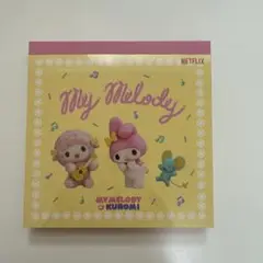 マイメロディ・マイスィートピアノ　メモ帳　netflix