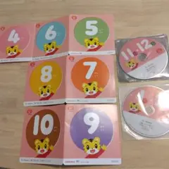 こどもちゃれんじぷちDVD　1年分6枚