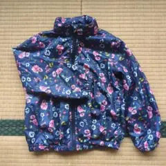 花柄フード付きジャケット 120cm ブランシェス