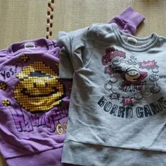 トレーナー2枚セット 110cm