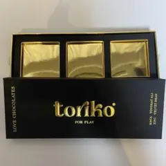 【箱のみ】toriko LOVE CHOCOLATES 空箱