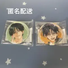 春の嵐とモンスター】ミユキ蜜蜂 天峰栢 ハート形 缶バッジ 缶バッジB