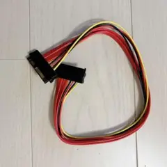 ❤️ラスト１点❤️オス-メス SATAデータ+電源コンボ延長ケーブル 50センチ