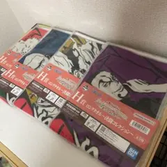 ワンピース一番くじ～決戦コレクション～ H賞ロングタオル 4枚セット