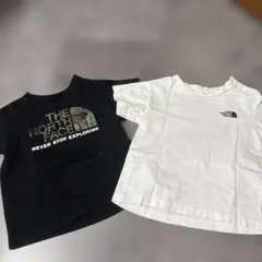 THE NORTH FACE Tシャツ 2枚セット 黒 白