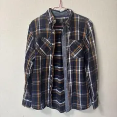 BEAMS HEART チェック柄 長袖シャツ S