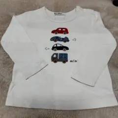 familiar ファミリア 長袖Tシャツ 車柄 90cm
