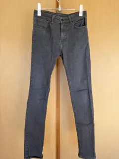 無印良品 ストレッチスキニーデニムパンツ W31xL32 グレー