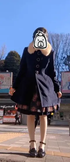 美品 Jamieエーエヌケー パッチワークセーラーコート - メルカリ