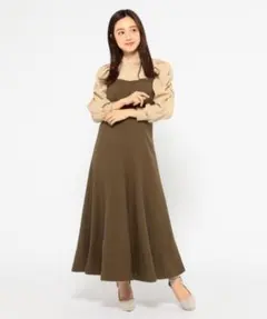 クレストブリッジ ブルーレーベル オールインワン パンツ 美シルエット 