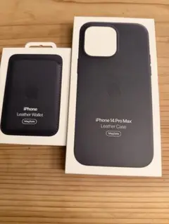 iPhone 14 Pro Max Leather Case ブラック