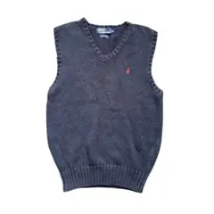 7AS3【POLO by Ralph Lauren】ニットベスト　古着used