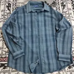 ハ*ン様 USA古着　90s00s Croft & Barrow 長袖チェックポ