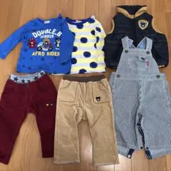 《週末値下げ》ミキハウス（double B）6点セット男の子80cm