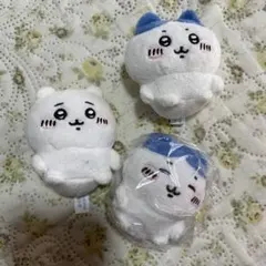 ちいかわ ガチャガチャ ハチワレ 3体セット お座り