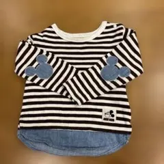 petit main ミッキーマウス Tシャツ 90