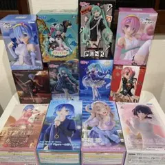 美少女 キャラクターフィギュア まとめ売り　12点セット