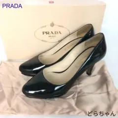PRADA プラダ ヒール サンダル 靴 ブラック レディース ブランド