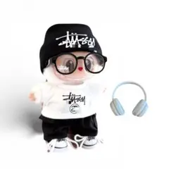 ⭐︎SNS 映え⭐︎ラブブ着せ替え　服のみ　ストリート 6点セット　白