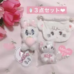 ❤︎3点セット❤︎ ピンク×ホワイト、エスダーバニー、量産型、押し活、ガーリー♩