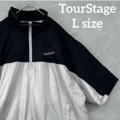 ⬜︎TourStage ハーフジップ ナイロンジャケット 半袖のサムネイル