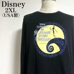 ディズニー ナイトメアー・ビフォア・クリスマス ロンT USA製 ムービーTのサムネイル