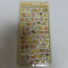 ポムポムプリン ボンボンドロップシール　moji サンリオ　文字　ボンドロ