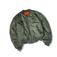 70’s USAF MA-1 米軍実物 フライトジャケット ボロ MEDIUM