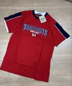 VANS Tシャツ レッド プリント付きのサムネイル