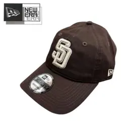 ニューエラ 帽子 キャップ 9TWENTY 柔らか パドレス ブラウン×ベージュ