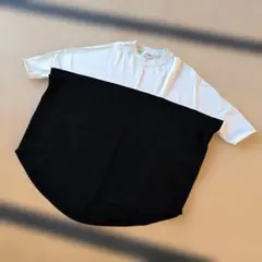 オンワード樫山ICB バイカラー 半袖シャツ