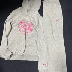 Puma グレー スウェットセットアップ