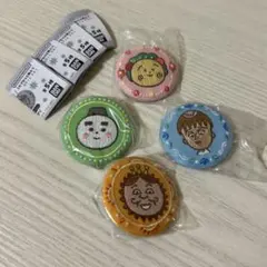 コジコジガチャ 刺繍チャーム　4個セット