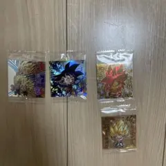 ドラゴンボール超戦士シールウエハース 4枚セット