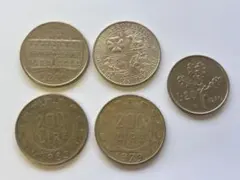 イタリア1954年シラクサナ大寸法200リラ使用済切手　通常200リラ使用済切手 イタリア1954年シラクサナ大寸法200リラ使用済切手 通常200リラ