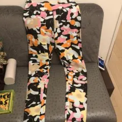 adidas カラフル ハイウエストレギンス S