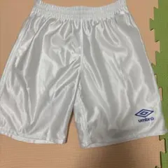umbro サッカー ハーフパンツ ホワイト S