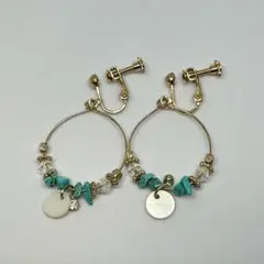 ストーン イヤリング