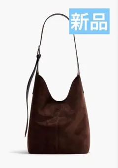 【完売品】h&m ブラウン スエード トートバッグ　zara
